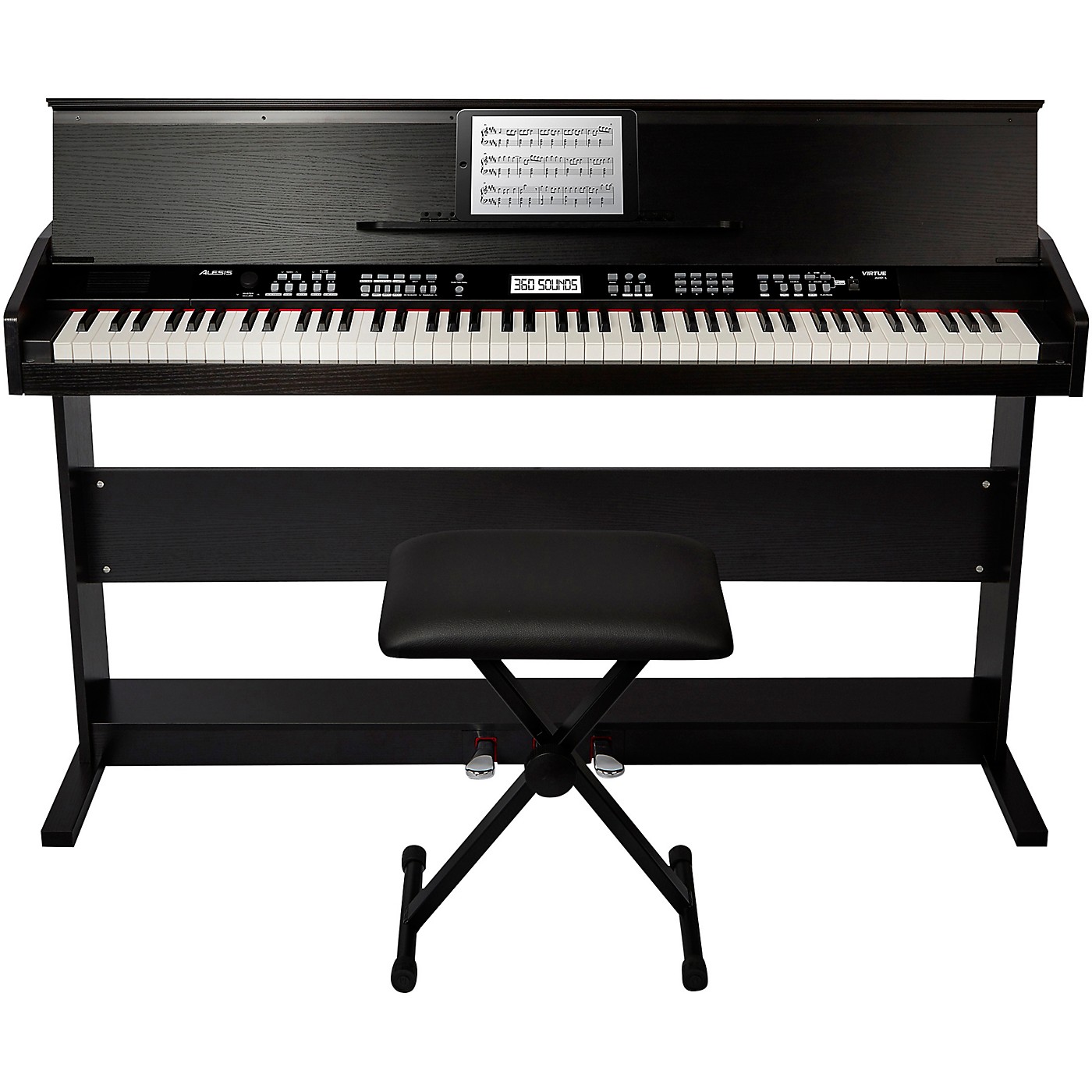 Alesis Virtue 88Key Digital Piano With Stand and Adjustable Bench