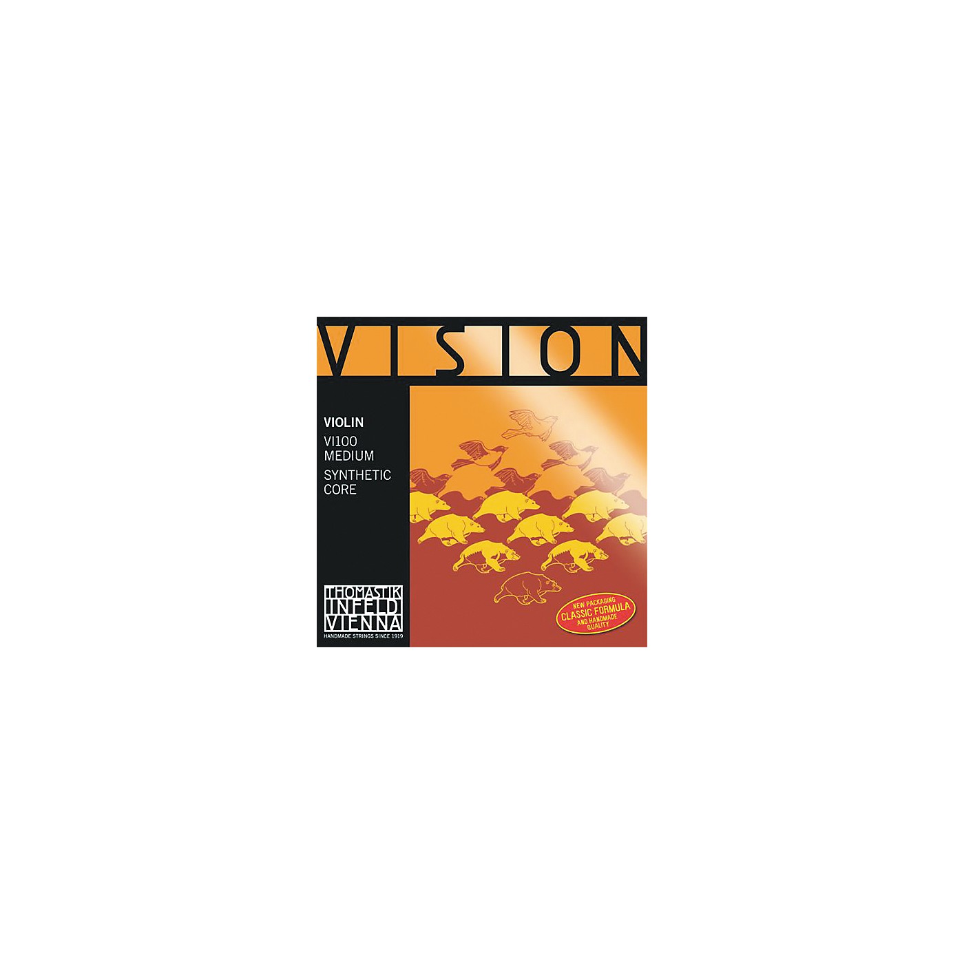 Thomastik Vision 4/4 Violin Strings Medium thumbnail