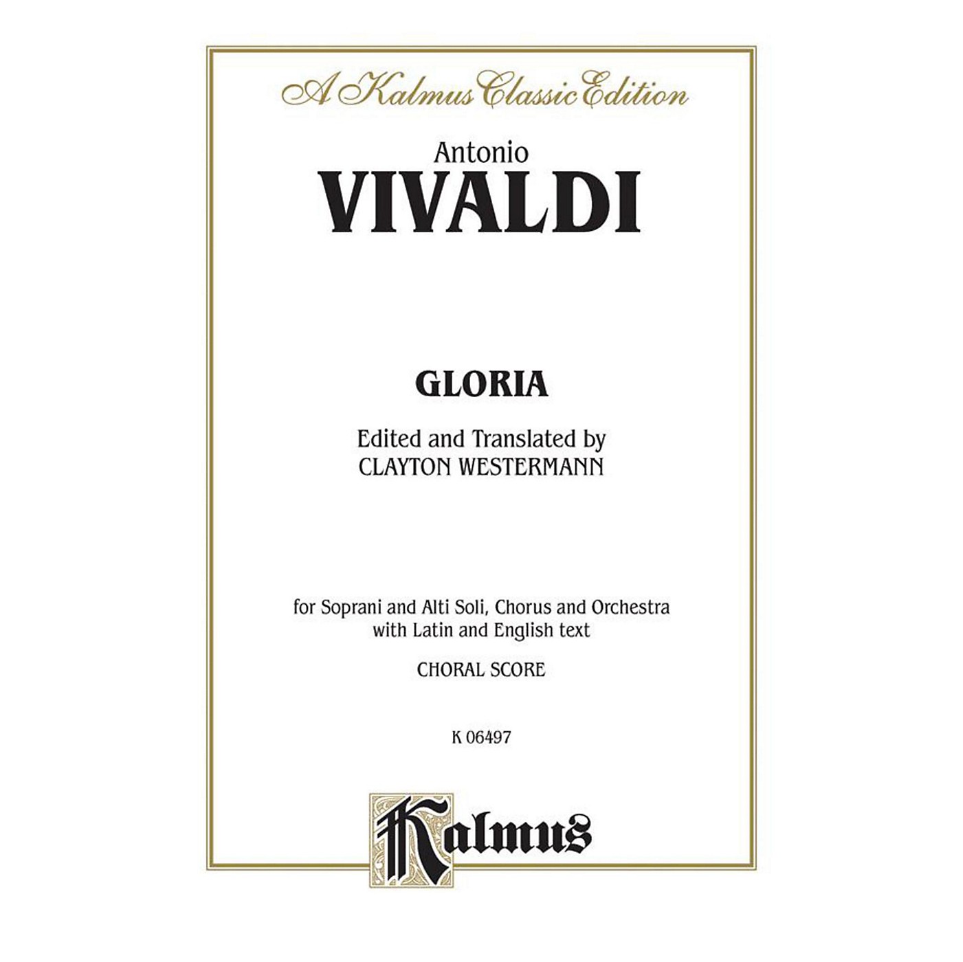 Alfred Vivaldi Gloria SATB with SATB Soli Choir thumbnail