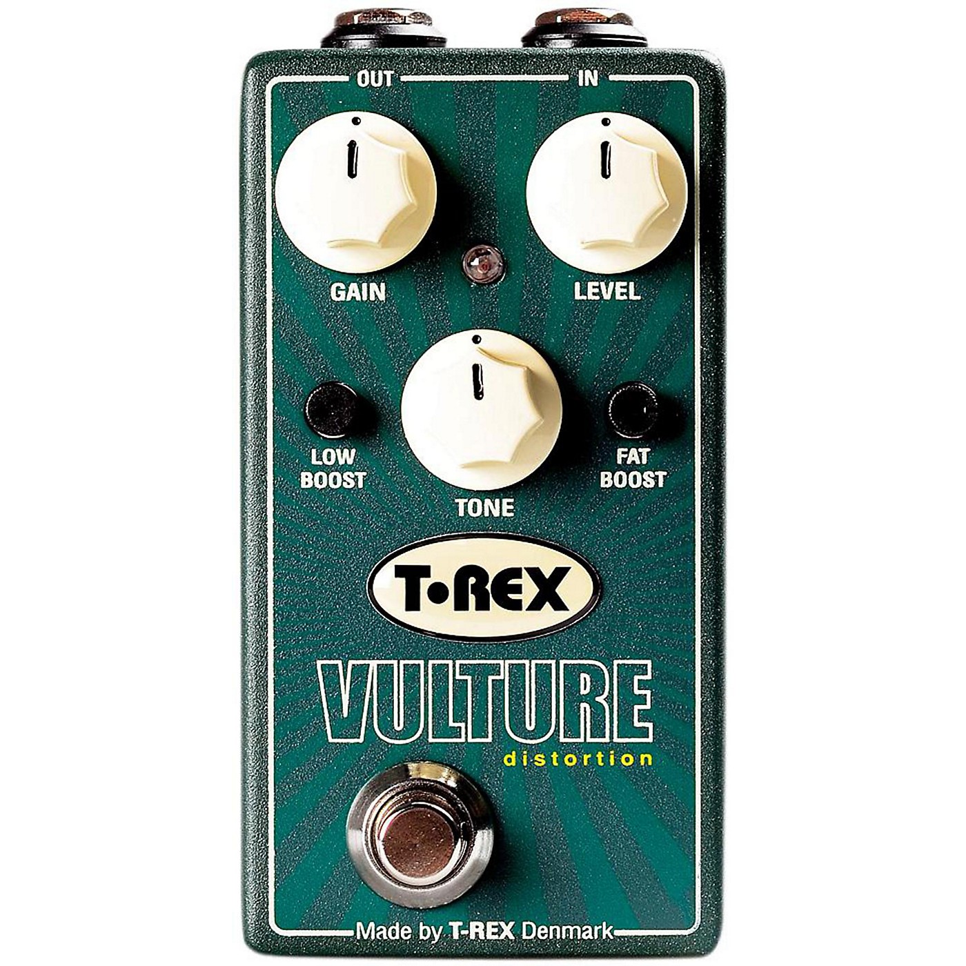 T-Rex Engineering Vulture Distortion Guitar Effects Pedal with Low and Fat Boost thumbnail