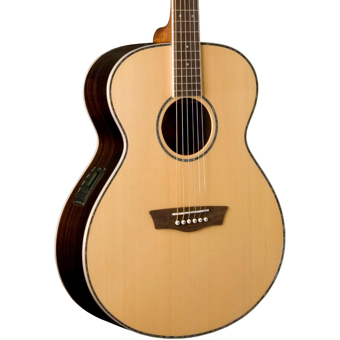 Washburn WG27SE Grand Auditorium AcousticElectric Guitar Woodwind