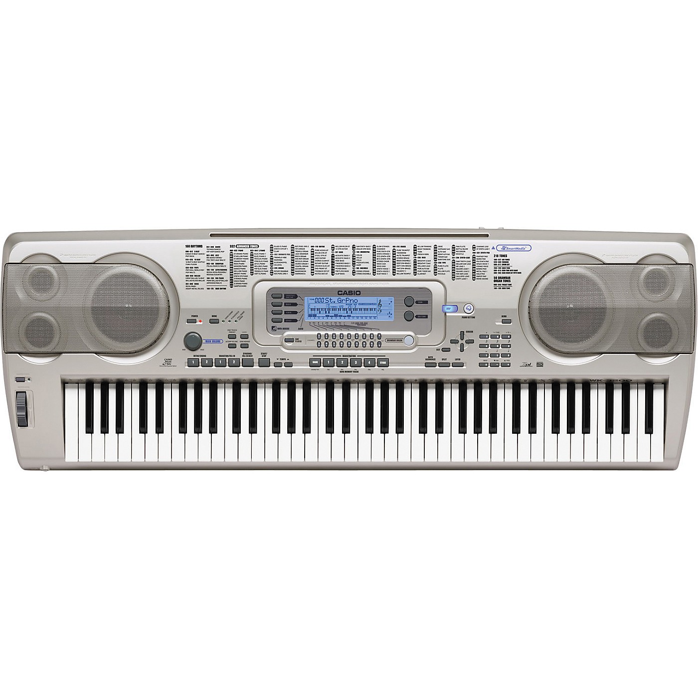 Casio WK3200 76Key Portable Keyboard Woodwind & Brasswind