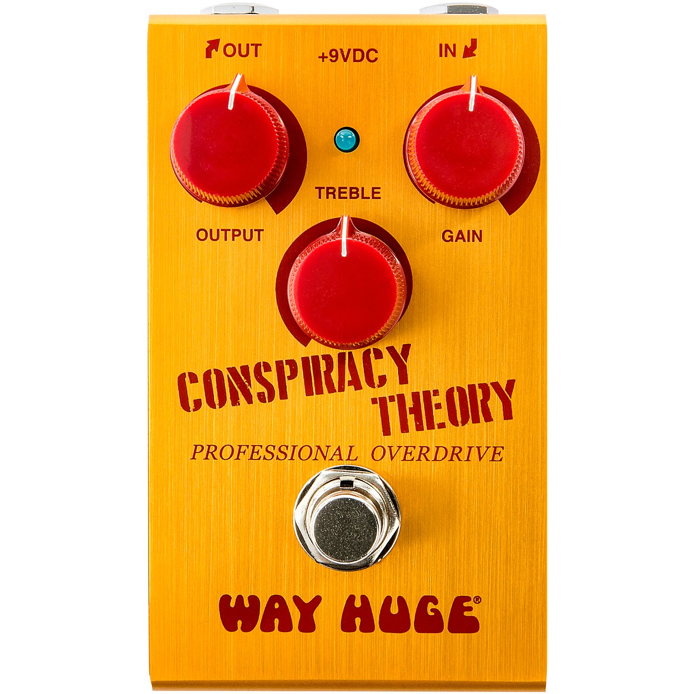 Way Huge Electronics WM20 Mini Conspiracy Theory Professional Overdrive Effects Pedal thumbnail