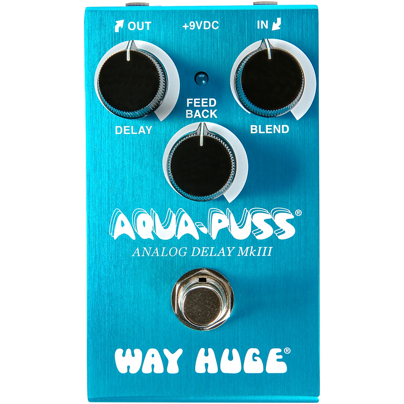 Way Huge Electronics WM71 Mini Aqua-Puss Analog Delay Effects Pedal thumbnail
