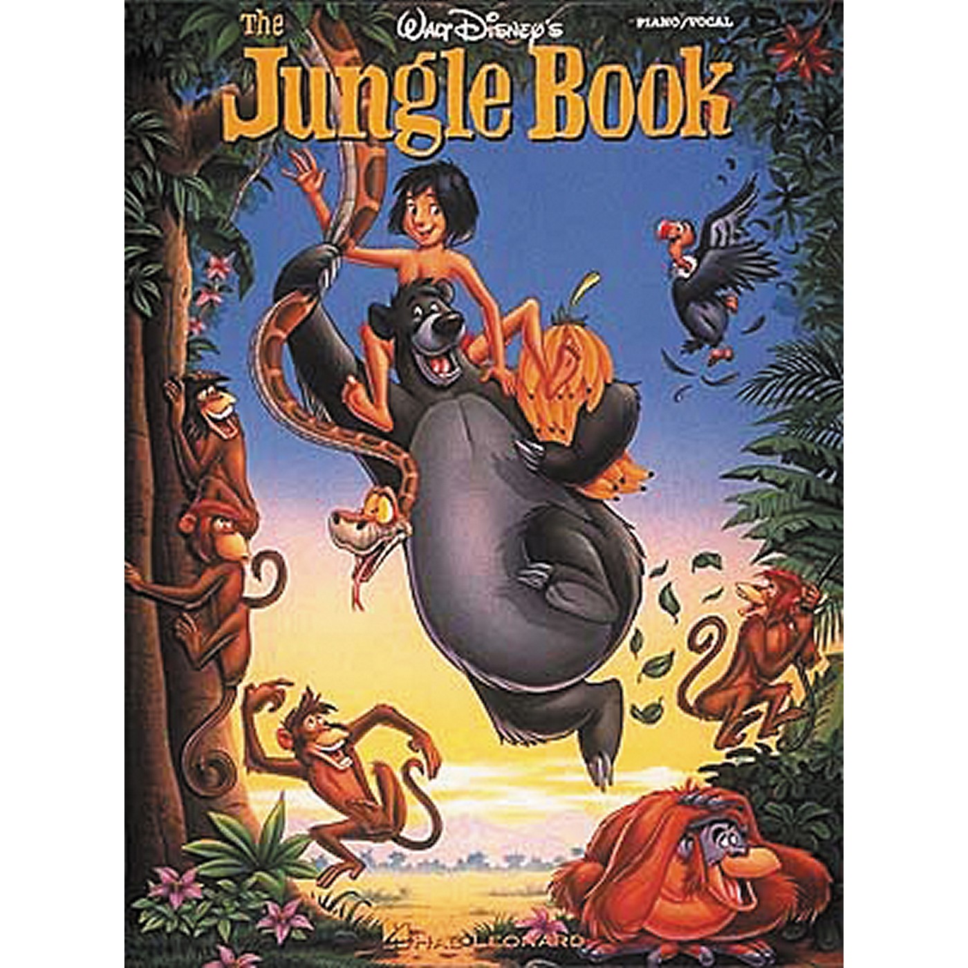 Hal Leonard Walt Disney's The Jungle Piano, Vocal, Guitar Songbook thumbnail