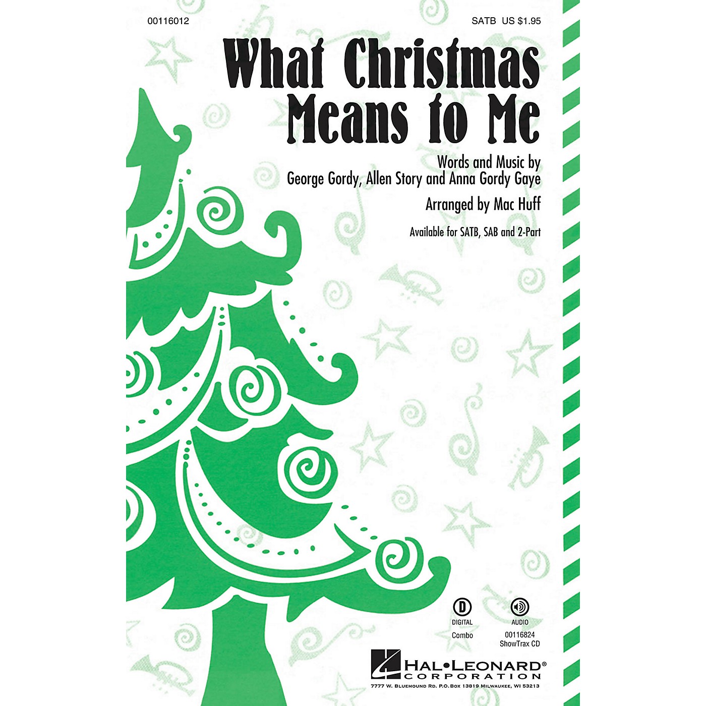 Hal Leonard What Christmas Means to Me ShowTrax CD Arranged by Mac Huff thumbnail