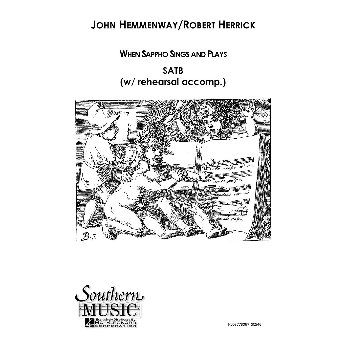 Hal Leonard When Sappho Sings And Plays (Choral Music/Octavo Secular Satb) SATB Composed by Hemmenway, John thumbnail