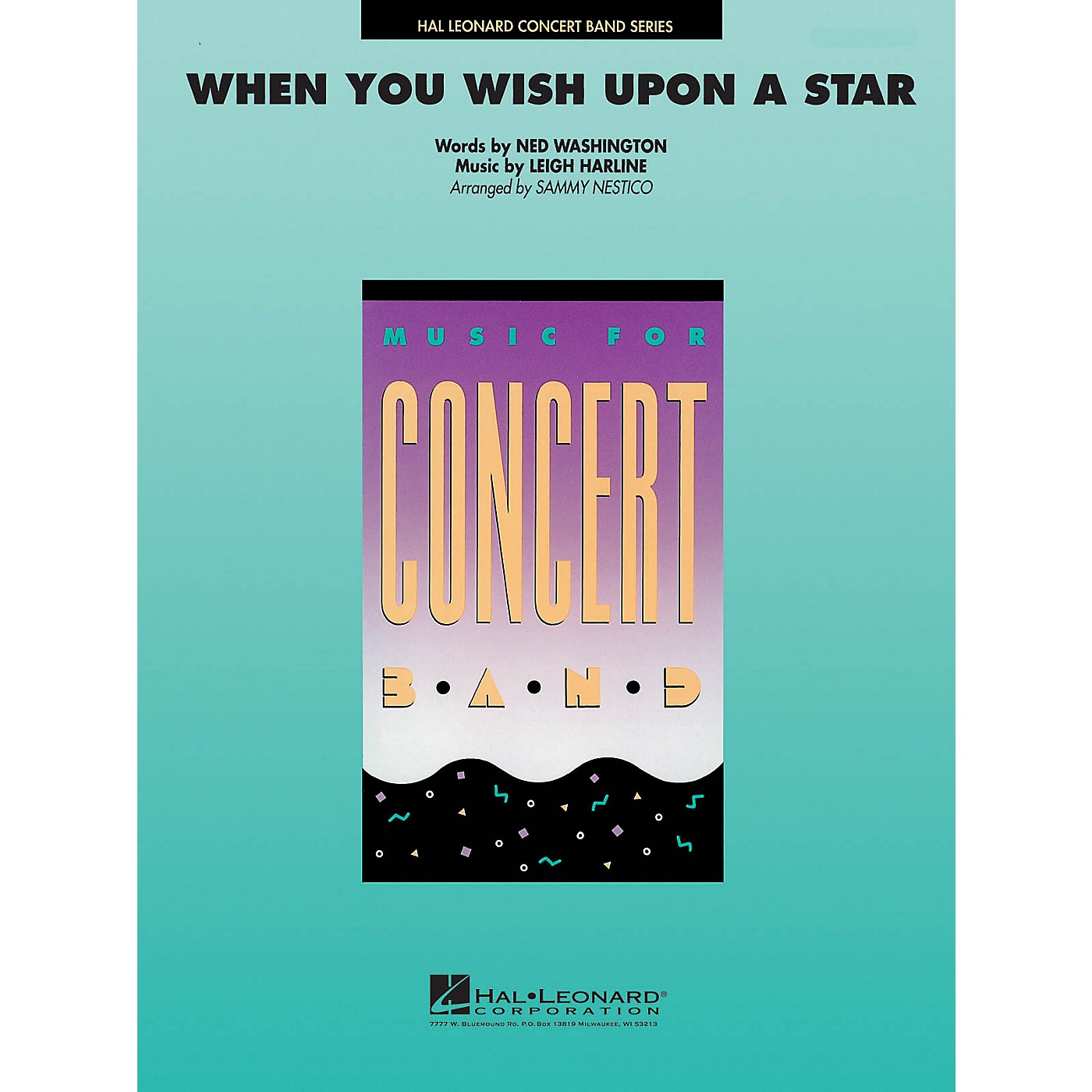 Hal Leonard When You Wish Upon a Star Concert Band Level 4 Arranged by Sammy Nestico thumbnail