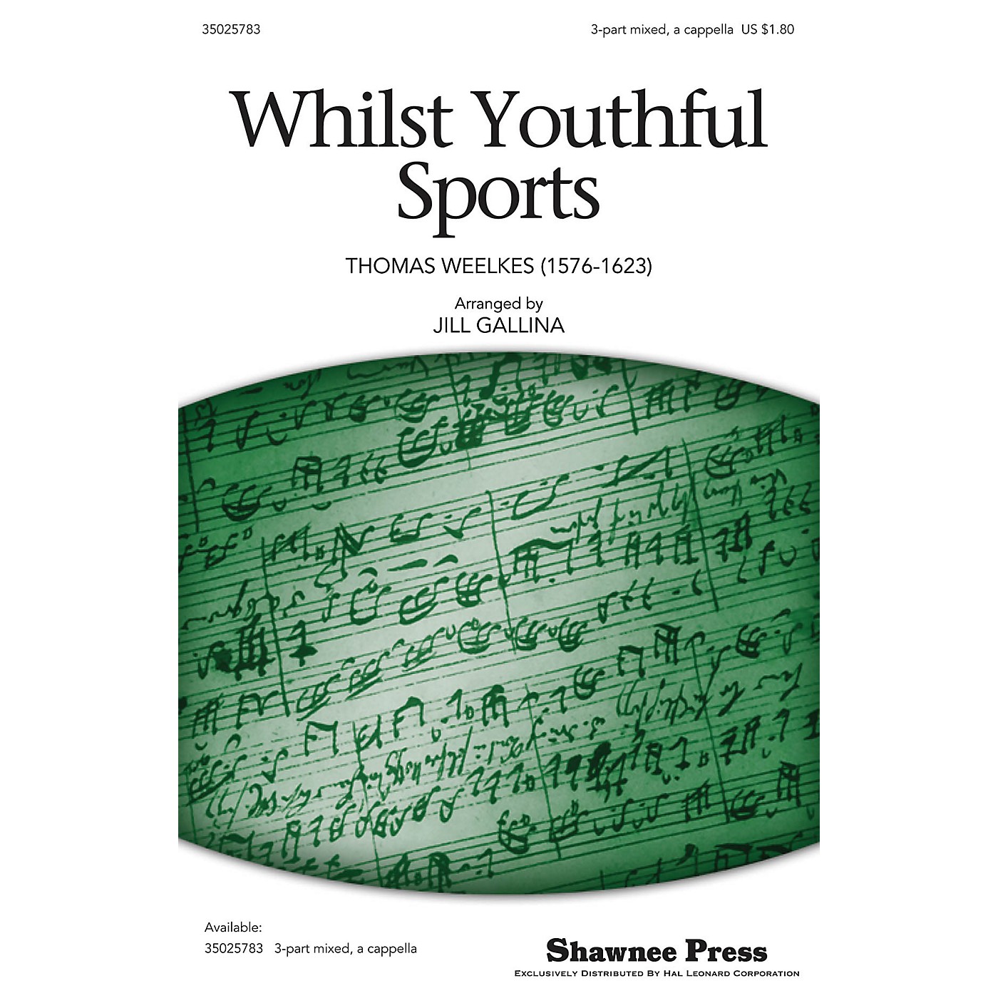 Shawnee Press Whilst Youthful Sports (Classics for Children Series) 3-Part Mixed a cappella arranged by Jill Gallina thumbnail