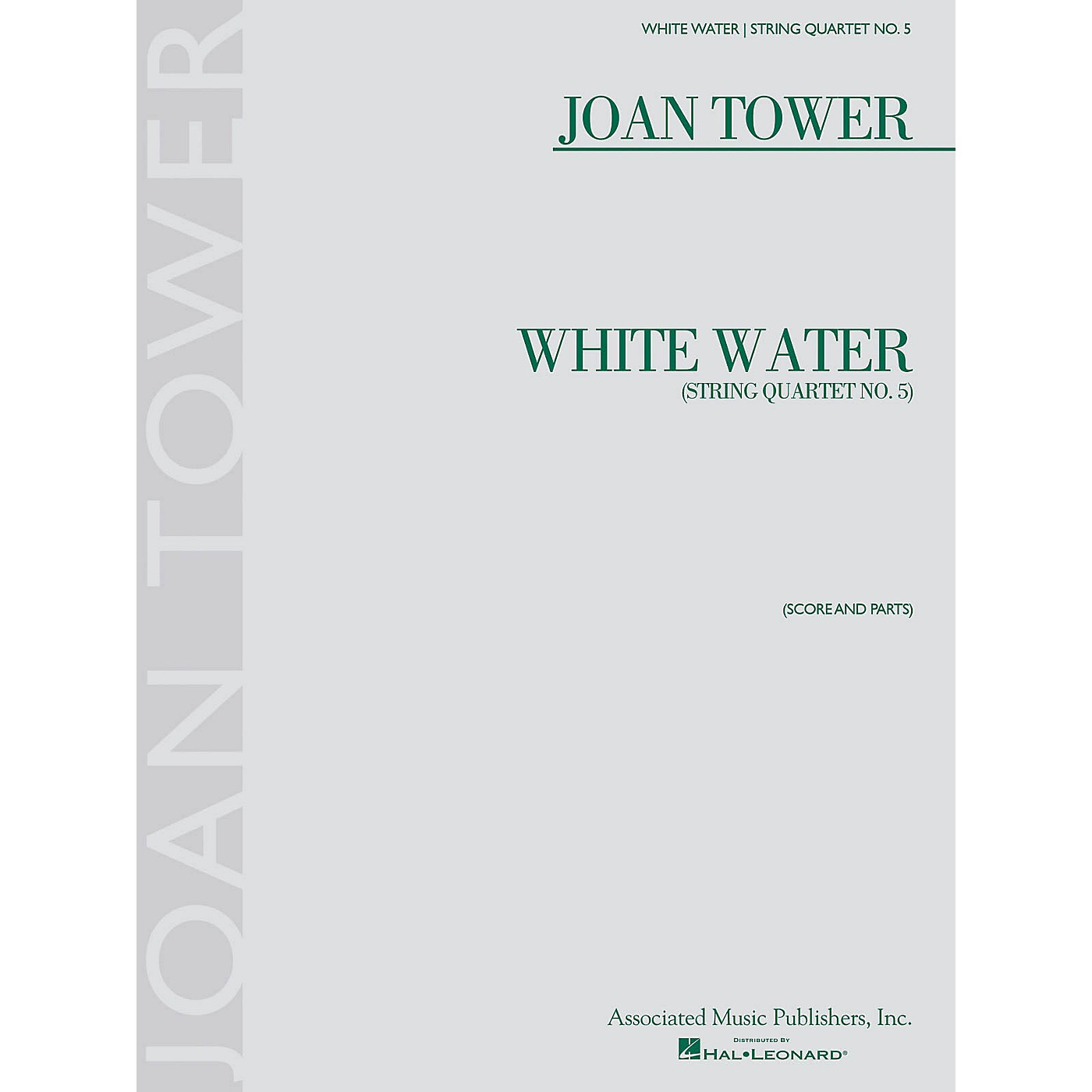 G. Schirmer White Water: String Quartet No. 5 String Ensemble Series Softcover Composed by Joan Tower thumbnail