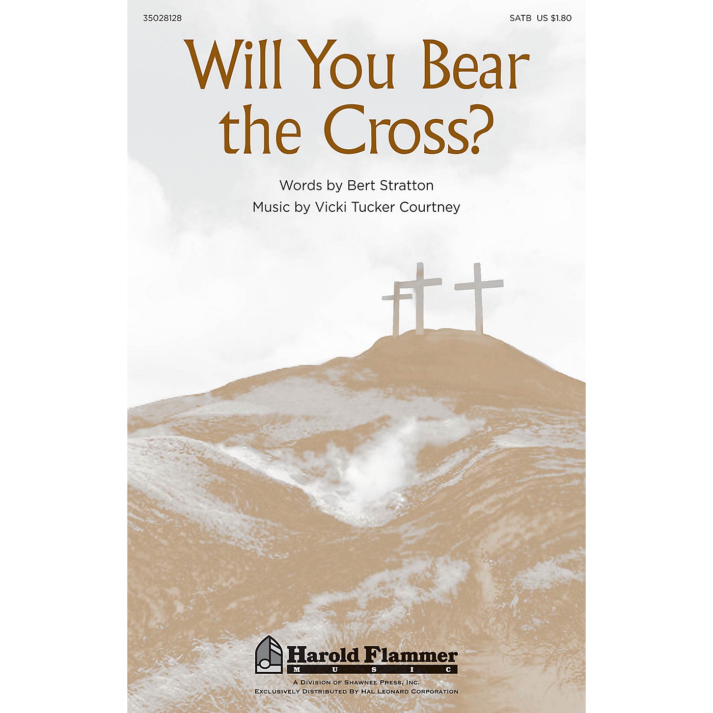 Shawnee Press Will You Bear the Cross? SATB composed by Vicki Tucker Courtney thumbnail