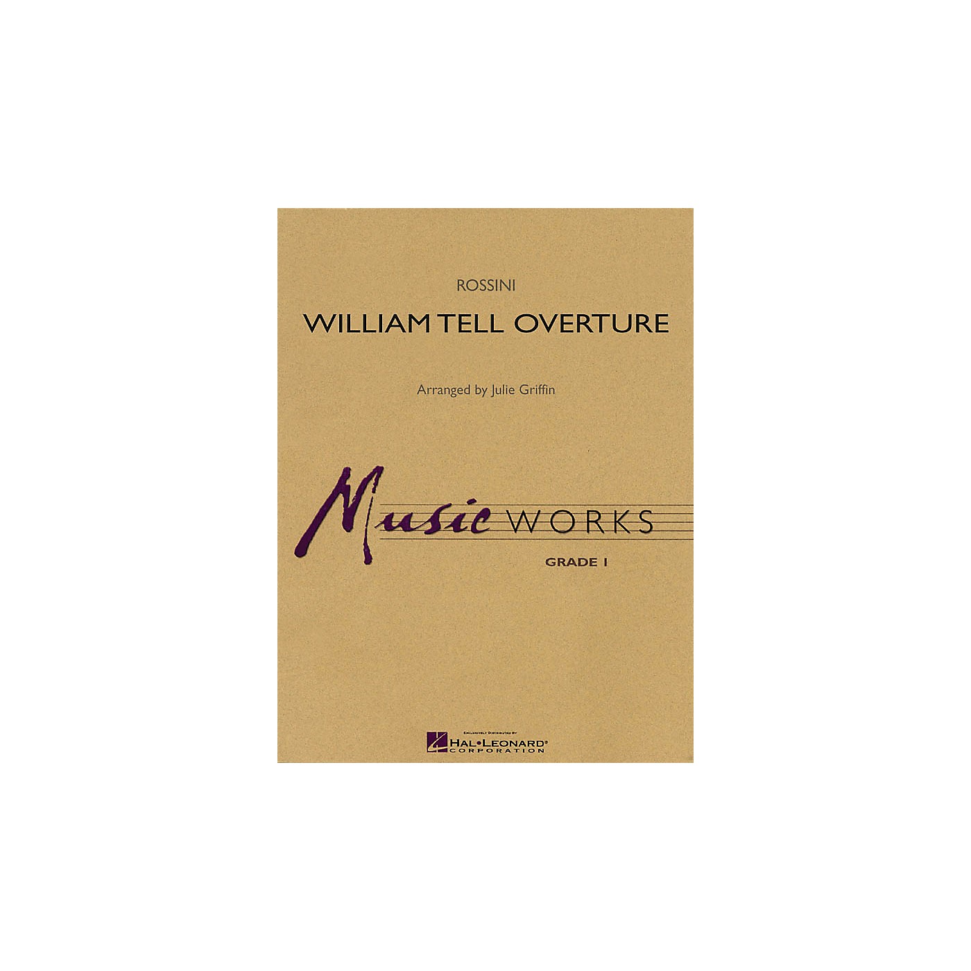 Hal Leonard William Tell Overture Concert Band Level 1.5 Arranged by