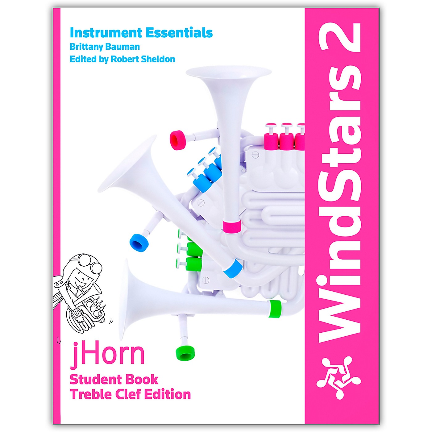 Nuvo WindStars 3 - jHorn Treble Clef Student Book thumbnail