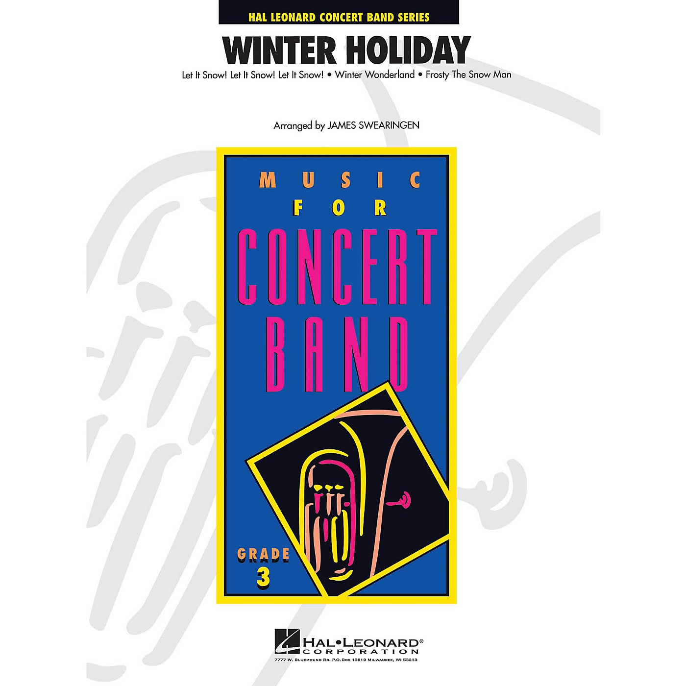 Hal Leonard Winter Holiday - Young Concert Band Level 3 by James Swearingen thumbnail