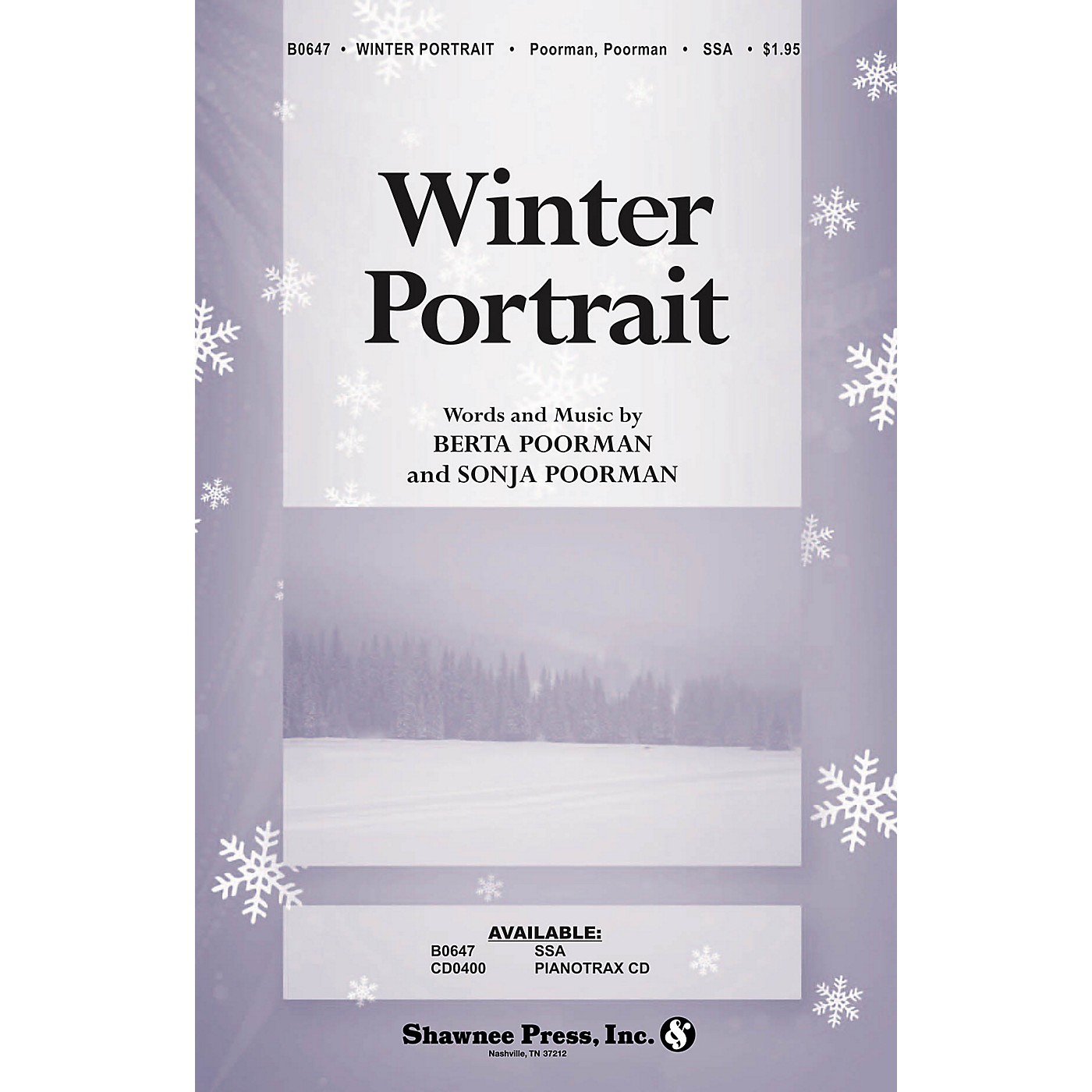 Shawnee Press Winter Portrait SSA composed by Berta Poorman thumbnail