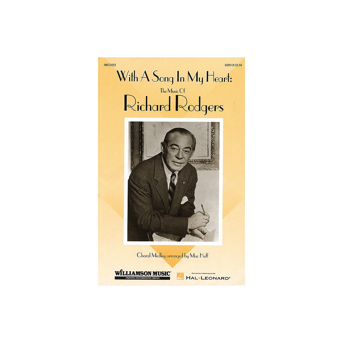 Hal Leonard With a Song in My Heart: The Music of Richard Rodgers (Feature Medley) SATB arranged by Mac Huff thumbnail