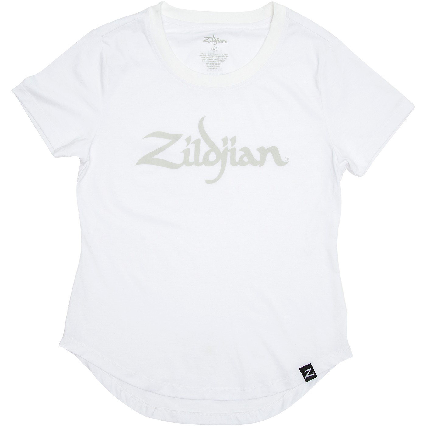 Zildjian Women's Logo Tee, White thumbnail