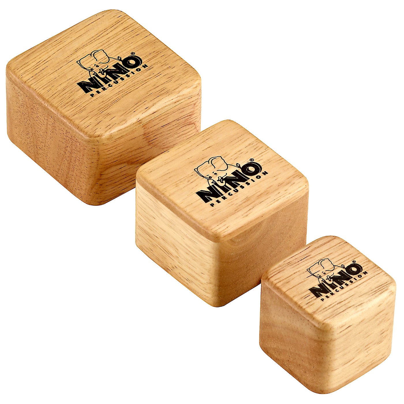 Nino Wood Shakers Square 3 Piece Set thumbnail