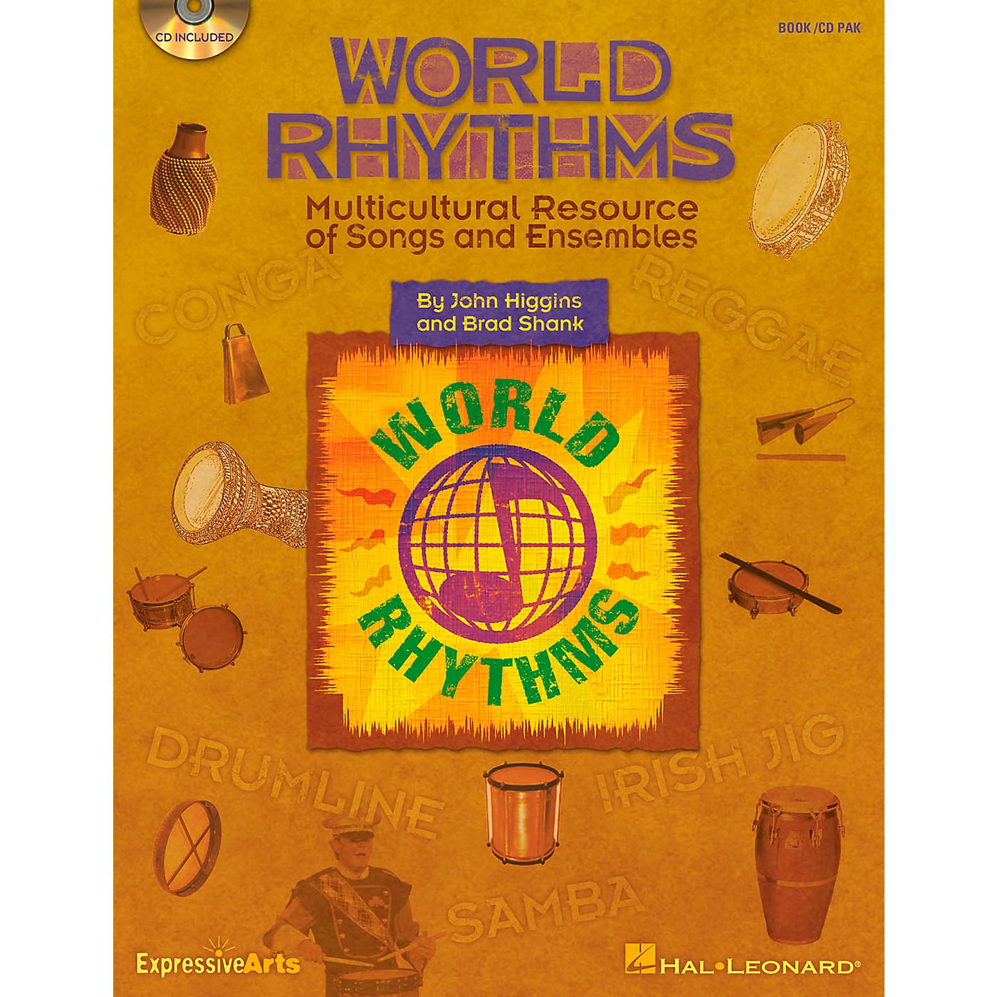 Hal Leonard World Rhythms - Multicultural Resource of Songs and Ensembles (Book/CD) thumbnail
