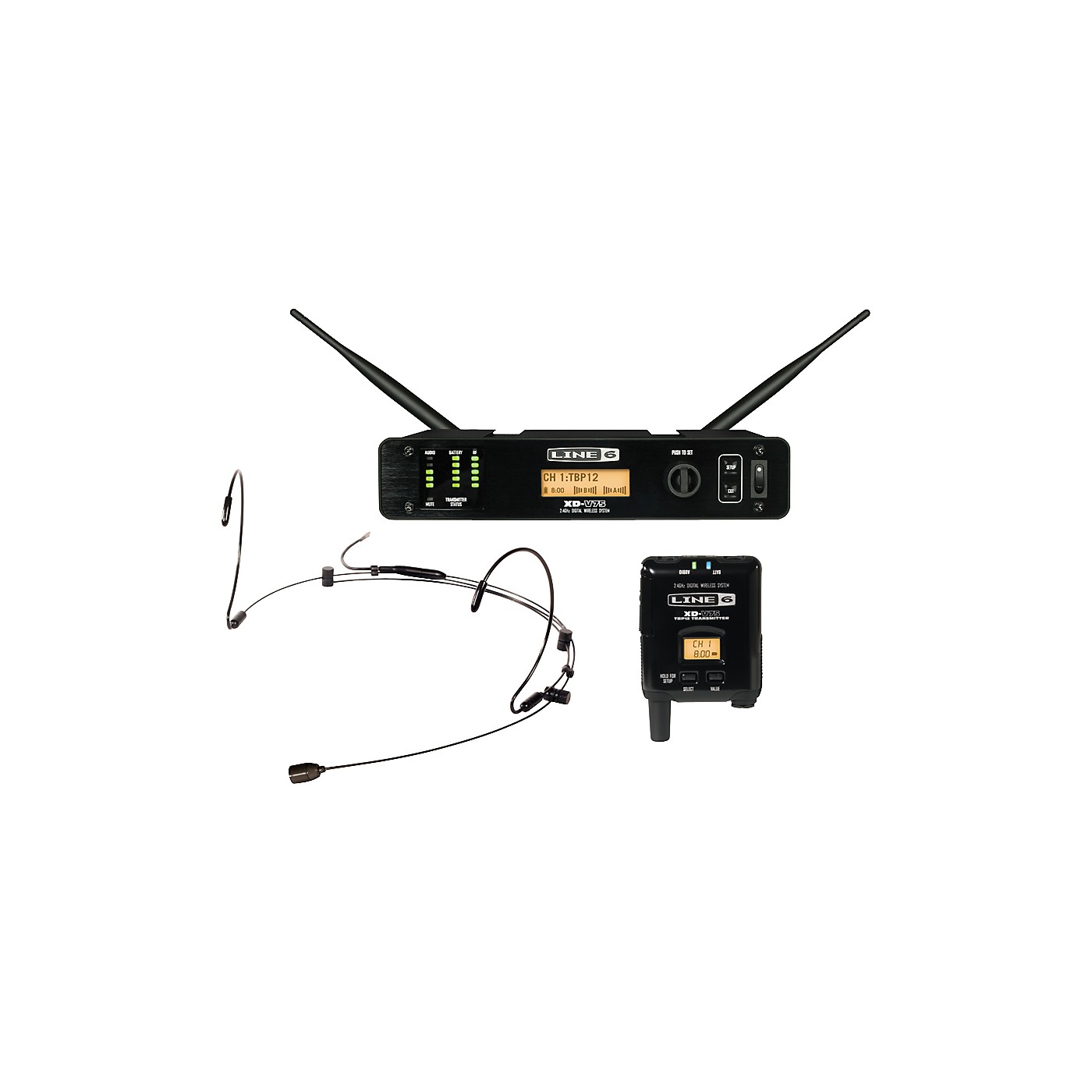 Line 6 XD-V75HS Professional Digital Wireless Headset System thumbnail