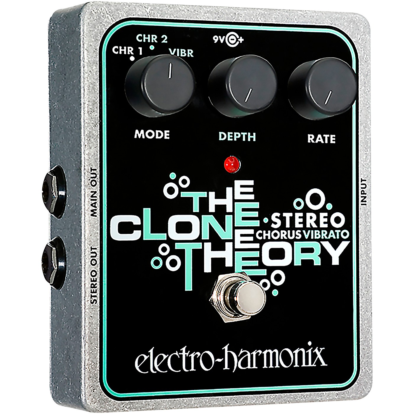 Electro-Harmonix XO Stereo Clone Theory Analog Chorus / Vibrato Guitar Effects Pedal thumbnail