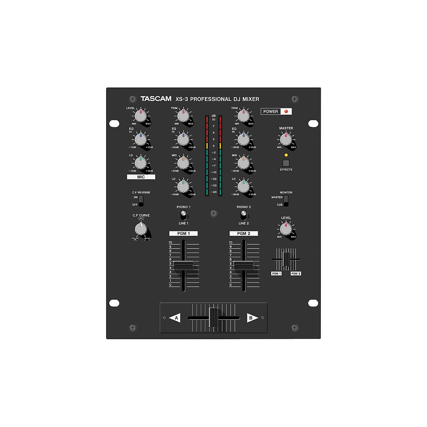 TASCAM XS-3 DJ Scratch Mixer - Woodwind & Brasswind