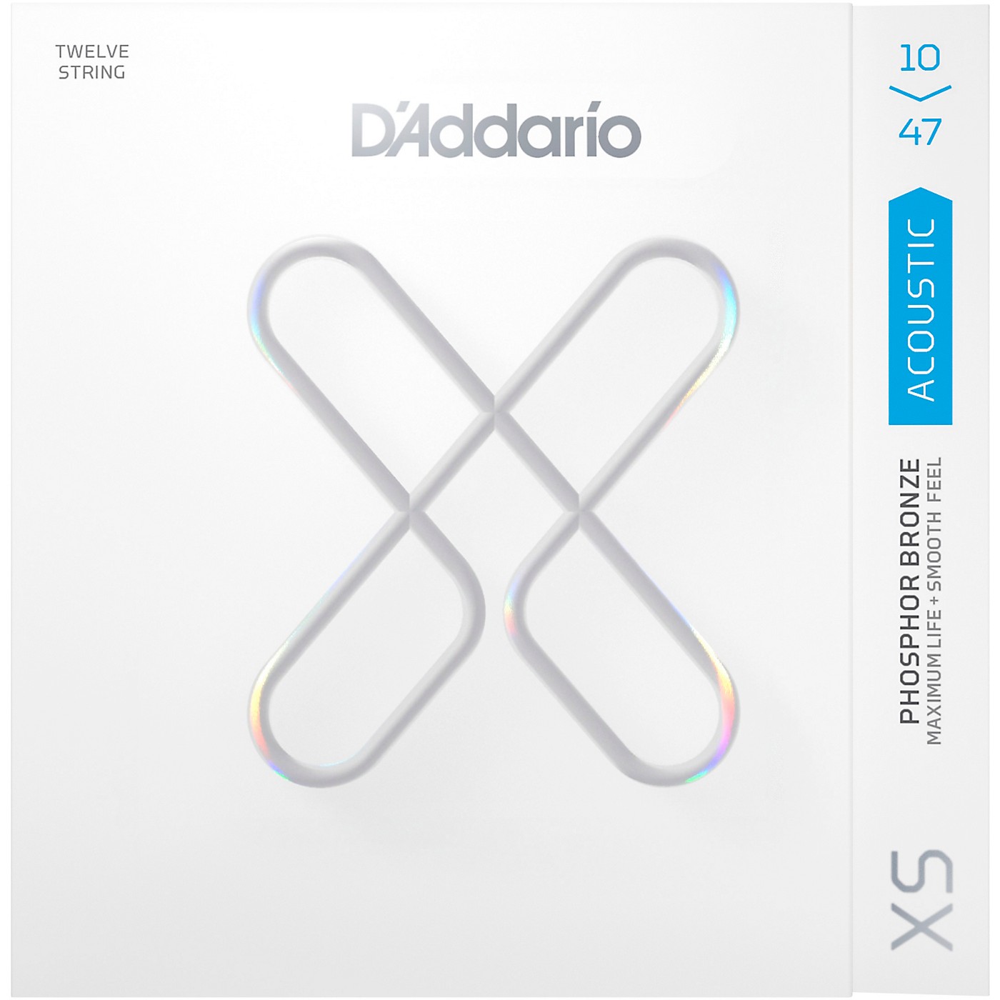 D'Addario XS Acoustic Phosphor Bronze Strings, 12-String thumbnail