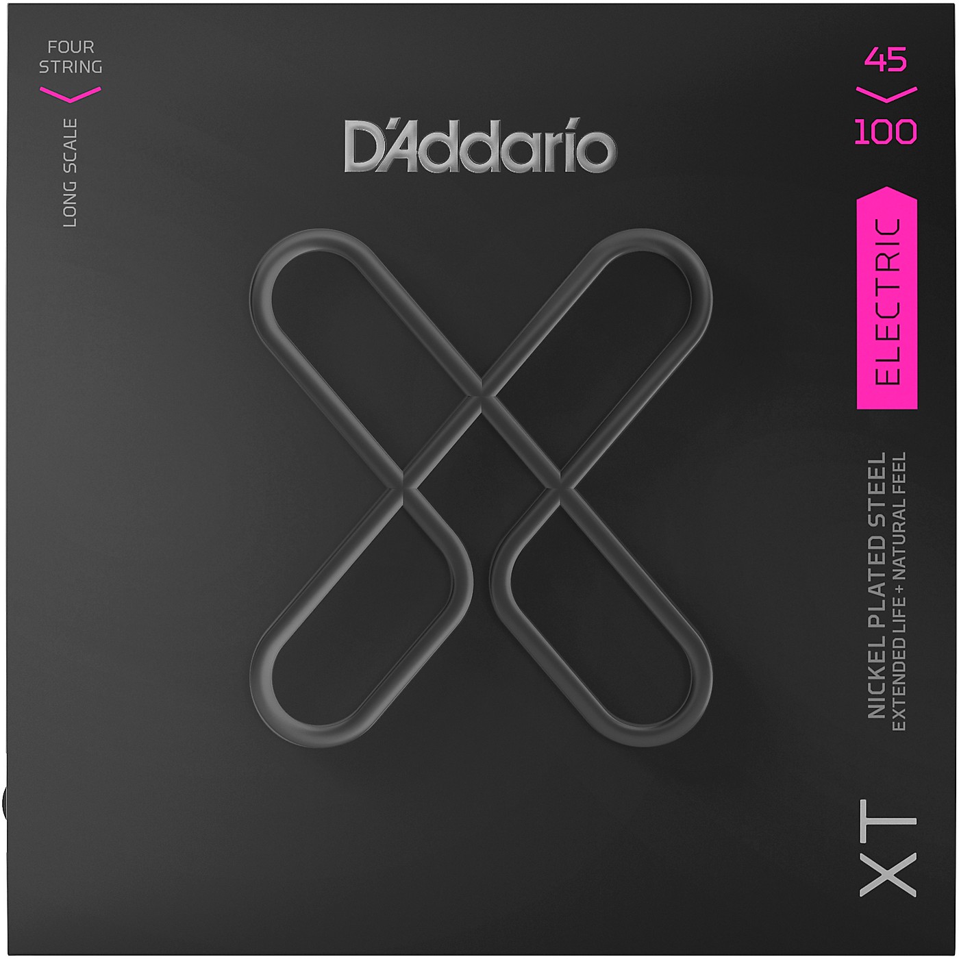 D'Addario XT Electric Bass Coated Nickel, Regular Light Long Scale 45-100 thumbnail