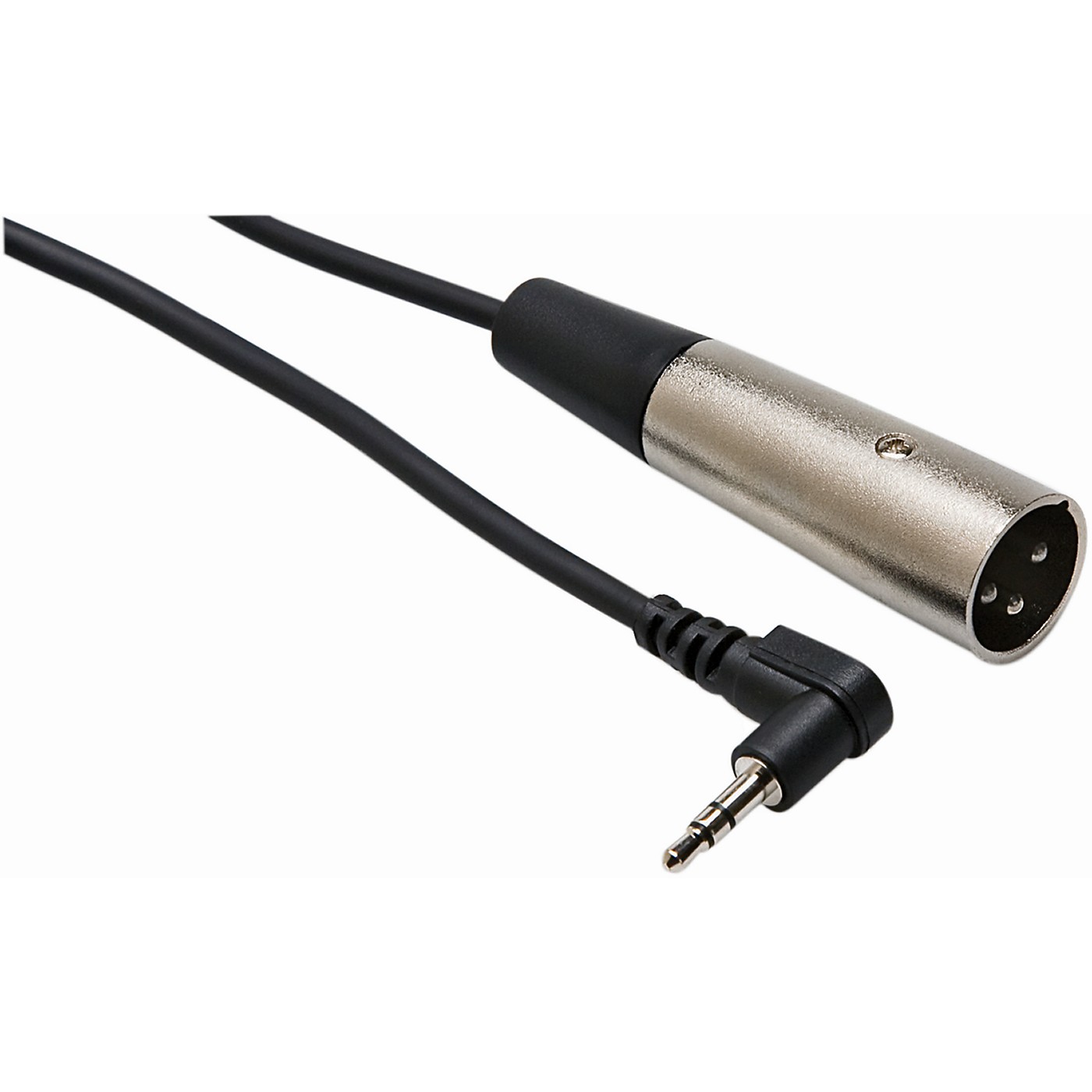 Hosa XVM110M Right-Angle Stereo 3.5mm Male Headphone to XLR Male Extension Cable thumbnail
