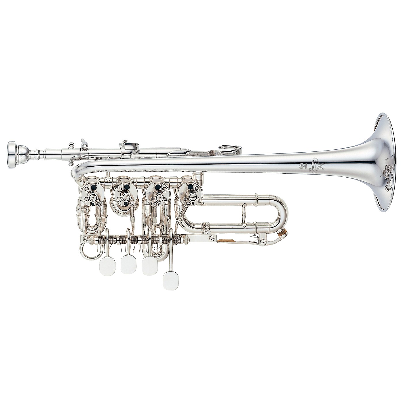 Yamaha YTR-988 Custom Series Rotary Bb/A Piccolo Trumpet thumbnail