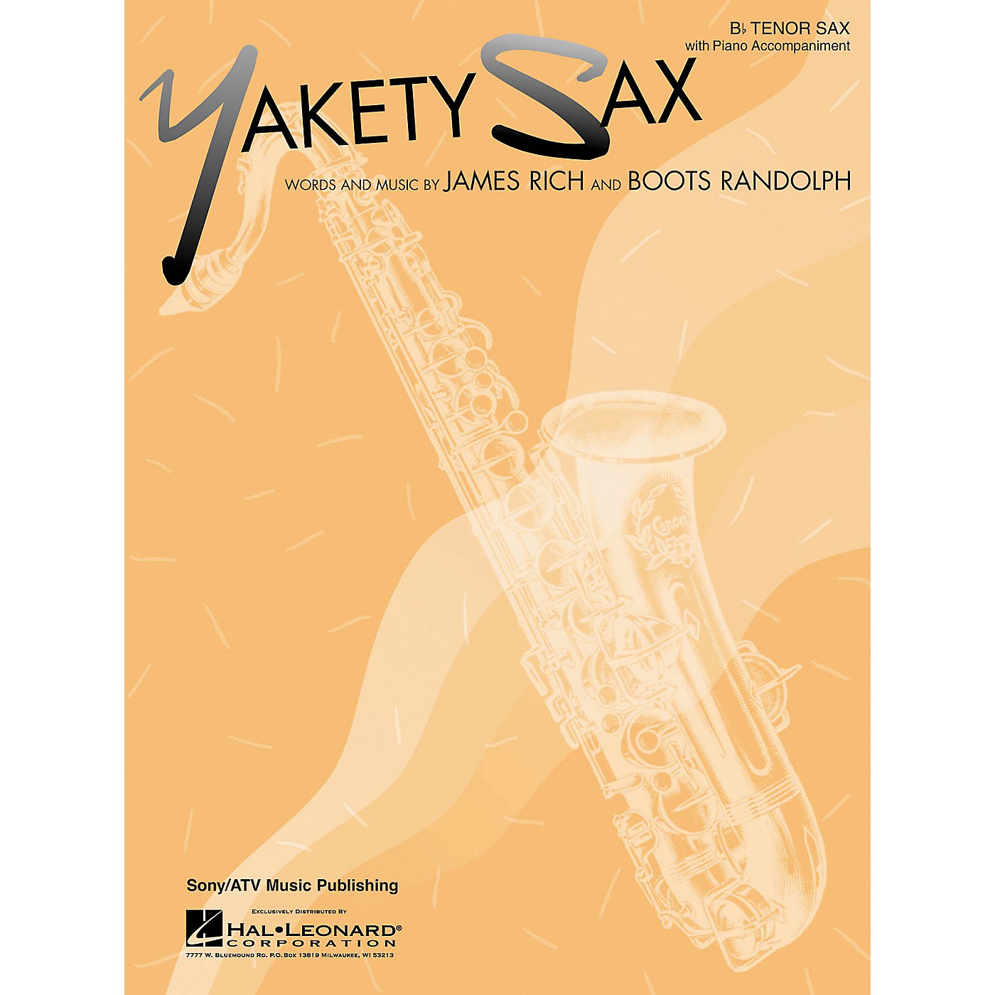 Hal Leonard Yakety Sax for B Flat Tenor Saxophone with Piano