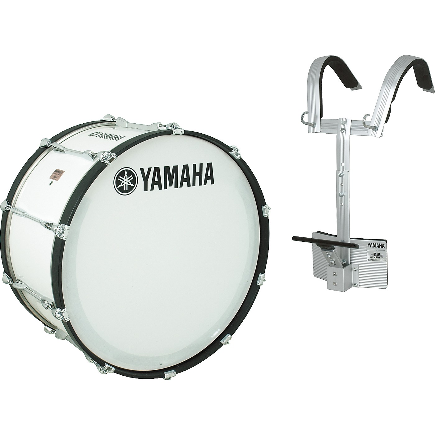Yamaha Yamaha PowerLite 26 Inch Bass Drum /w Carrier Woodwind