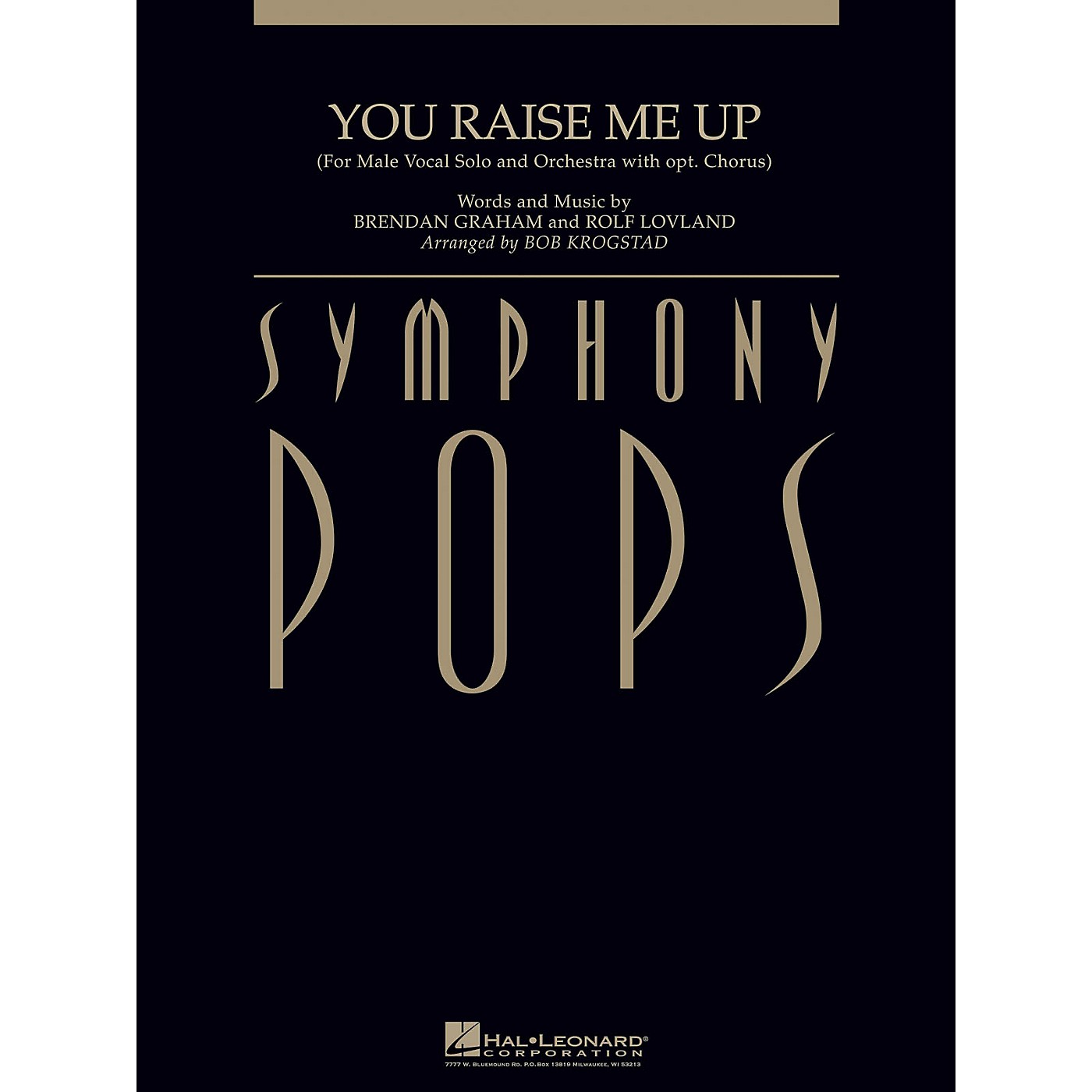 Hal Leonard You Raise Me Up Symphony Pops Series Arranged by Bob Krogstad thumbnail