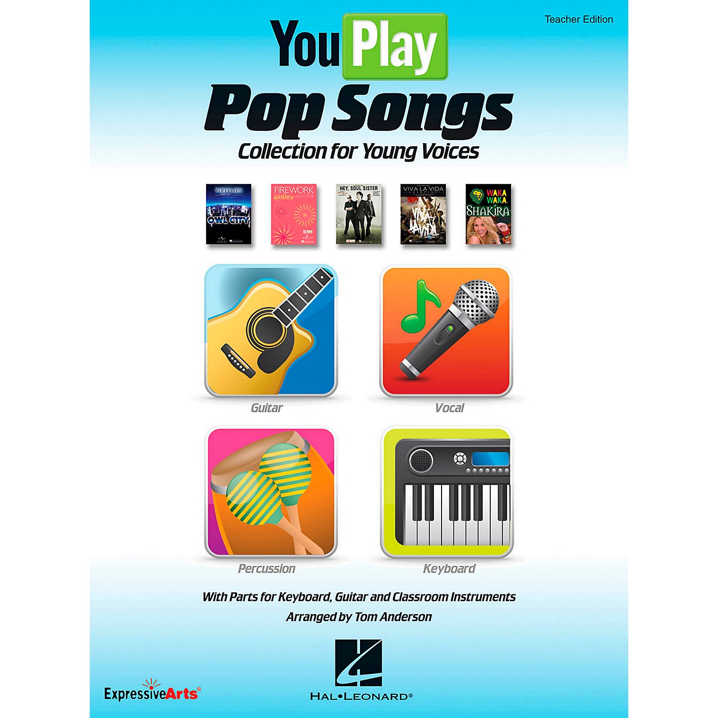 Hal Leonard YouPlay Pop Songs Collection for Young Voices, Teacher's Edition thumbnail