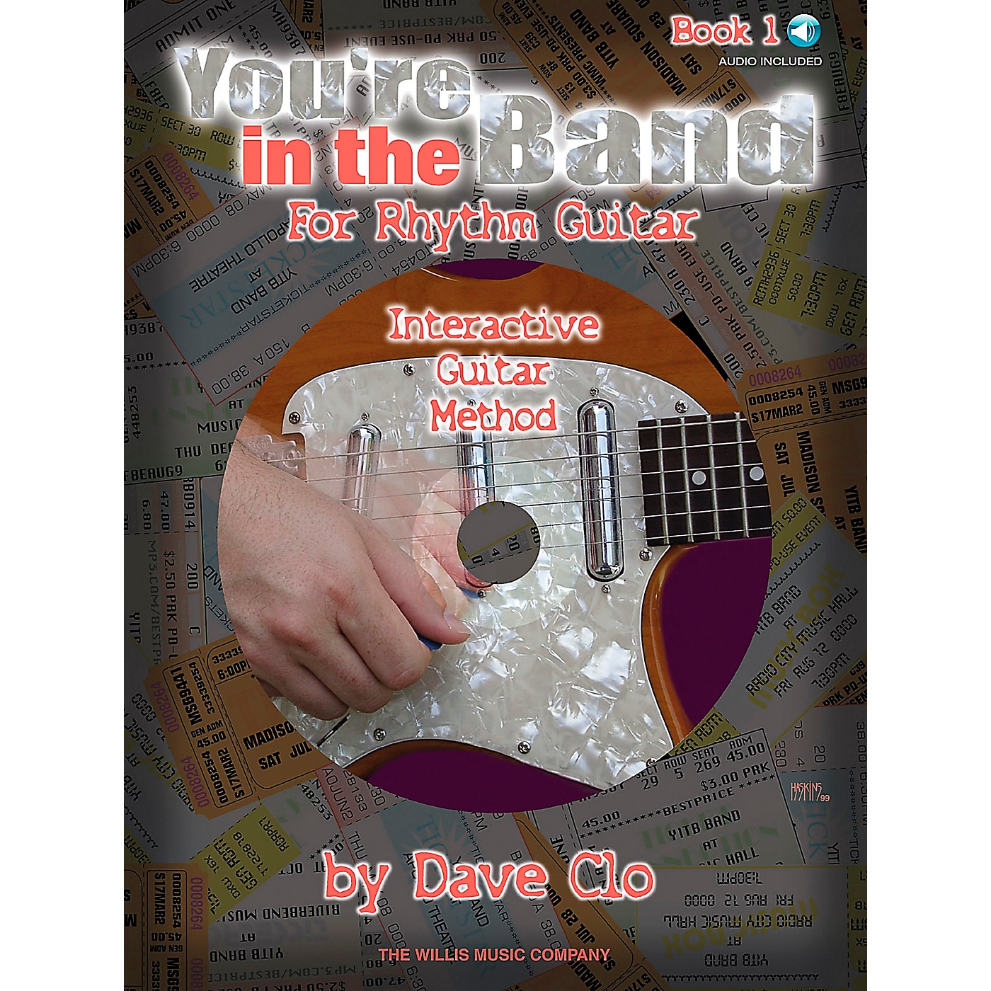 Willis Music You're In The Band - Interactive Guitar Method Rhythm Guitar Book 1 Book/CD thumbnail