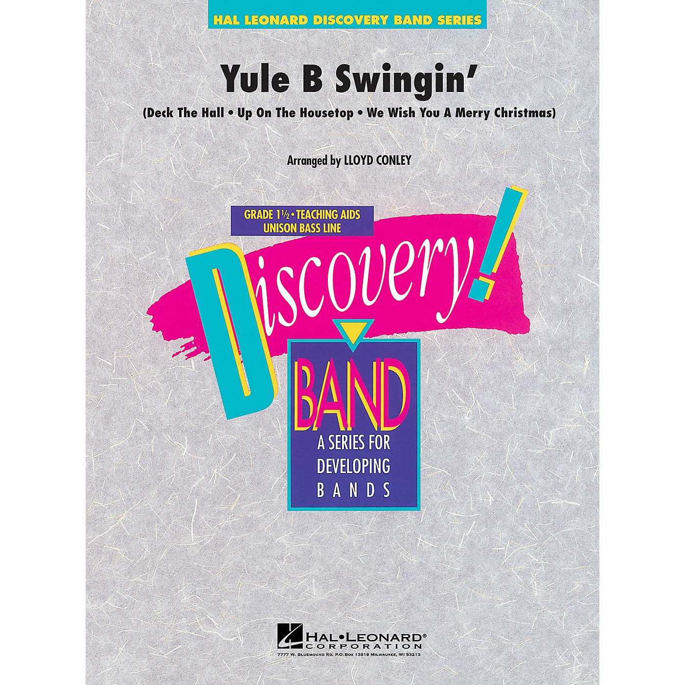 Hal Leonard Yule B Swingin' Concert Band Level 1 1/2 Arranged by Lloyd Conley thumbnail