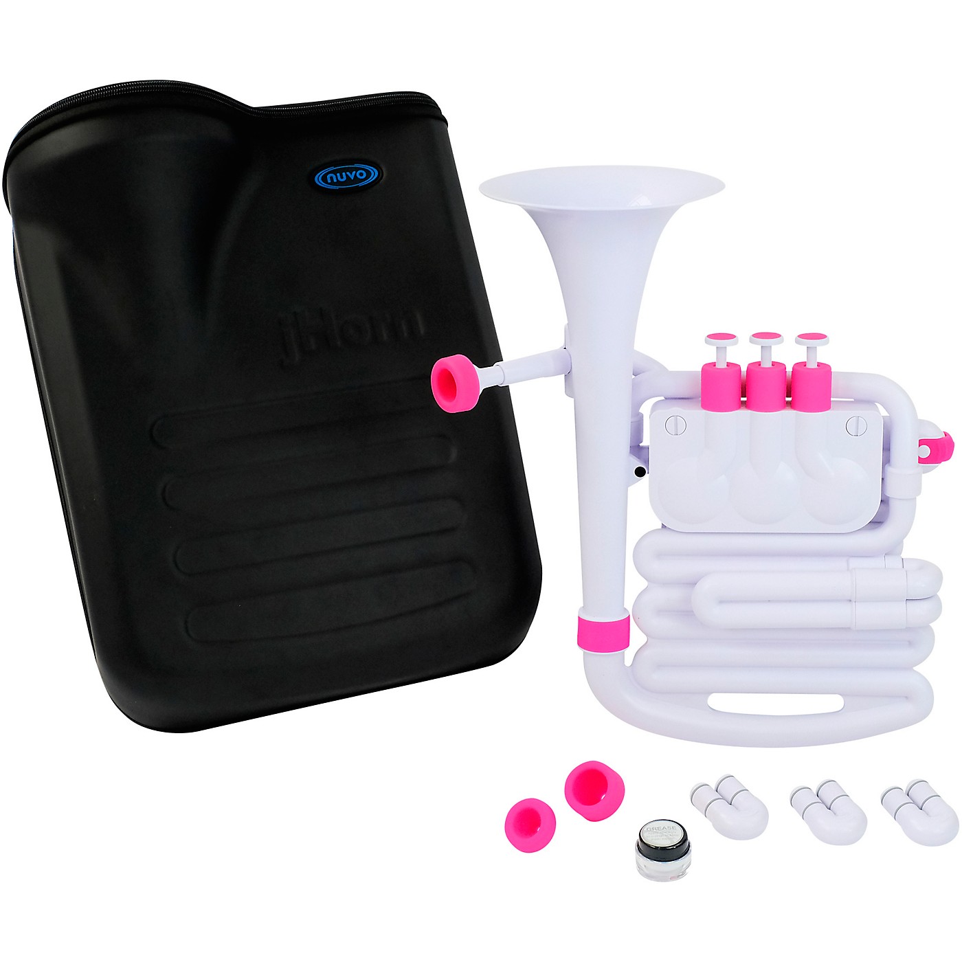 Nuvo jHorn White/Pink Woodwind & Brasswind